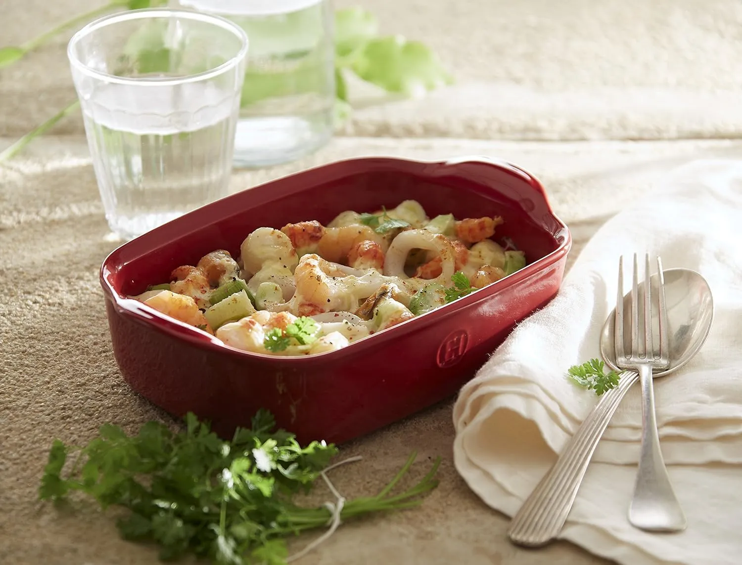 Emile Henry Ultime Collection 8.7" x 5.5" Rectangular Baking Dish | Flour
