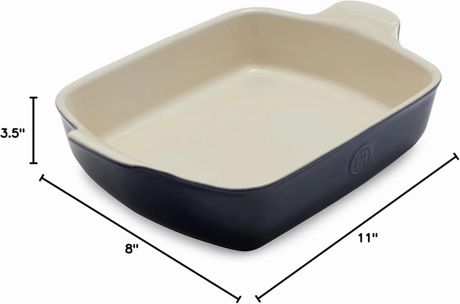 Emile Henry 11" x 8" Medium Rectangular Baker - Modern Classics Collection | Twilight
