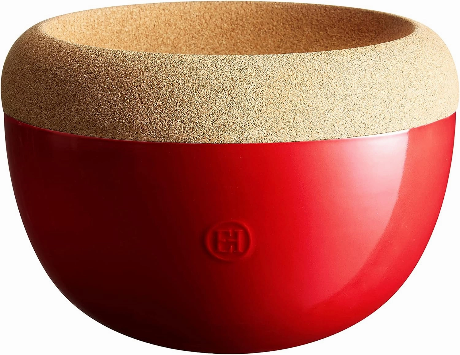 Emile Henry Deep Food Storage Bowl, 10.6 x 7.3in, Burgundy