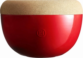 Emile Henry Deep Food Storage Bowl, 10.6 x 7.3in, Burgundy