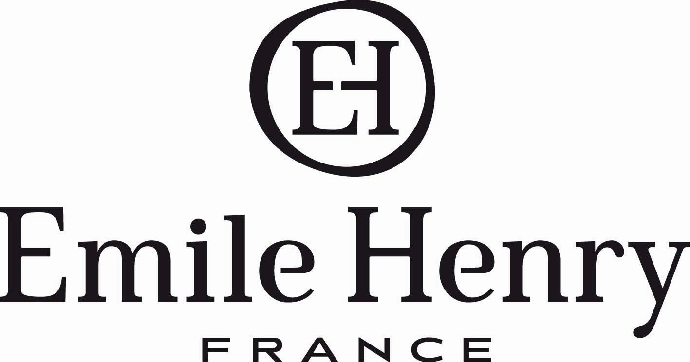 Emile Henry Made In France Burgundy Ridged Spoon Rest