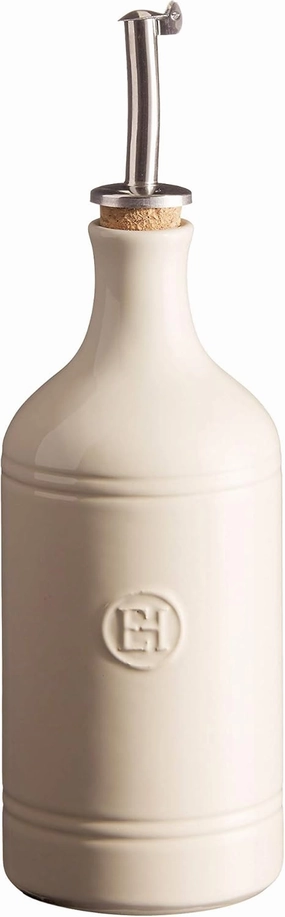 Emile Henry Oil Cruet Bottle, Clay