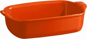Emile Henry Ultime 8.7" x 5.5", Tuscany Rectangular Baking Dish, 8.5" x 5.75" x 2.25"