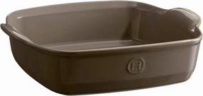 Emile Henry Ultime Square Baking Dish, 11" x 9", Flint