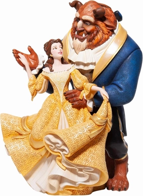 Enesco Disney Showcase Couture de Force Beauty and The Beast Dance Figurine, 10.24 Inch, Multicolor