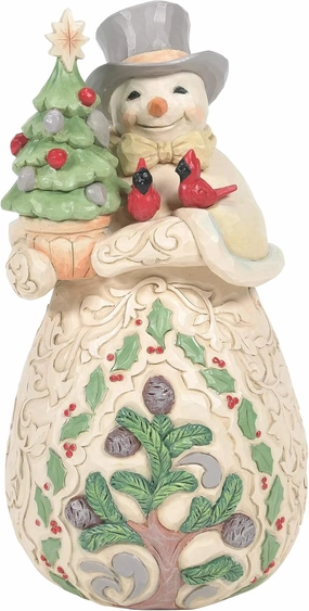 Enesco Jim Shore Heartwood Creek Welcome The Season's Beauty, 7.08 Inch
