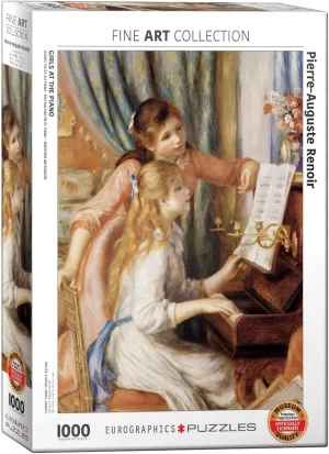 EuroGraphics Girls at Piano by Pierre Auguste Renoir 1000 Piece Puzzle