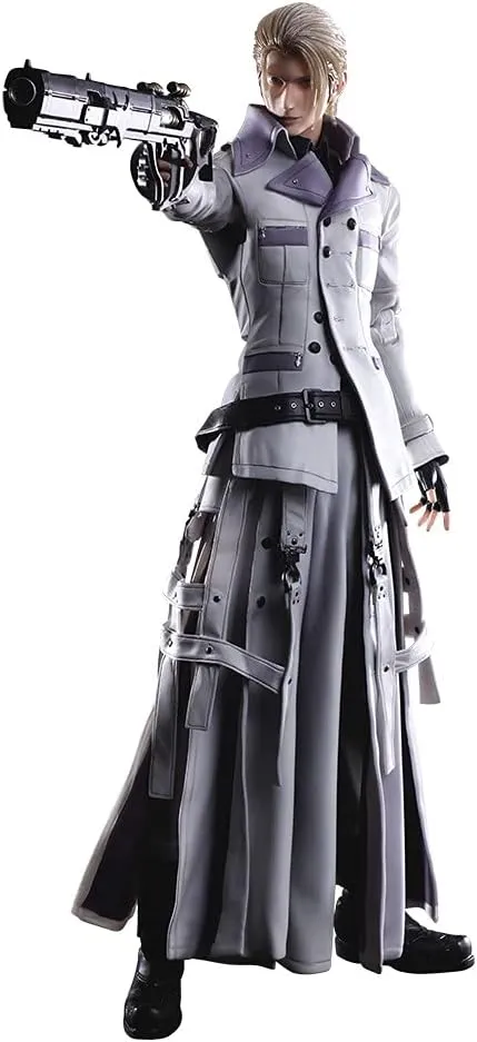 Final Fantasy VII Remake Play Arts Kai Loufus Shinra PVC Pre-painted Action Figure