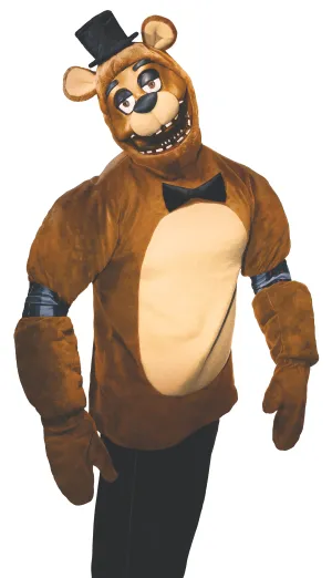Five Nights At Freddy's Freddy Deluxe Men's Costumes (Available in 3 Sizes)