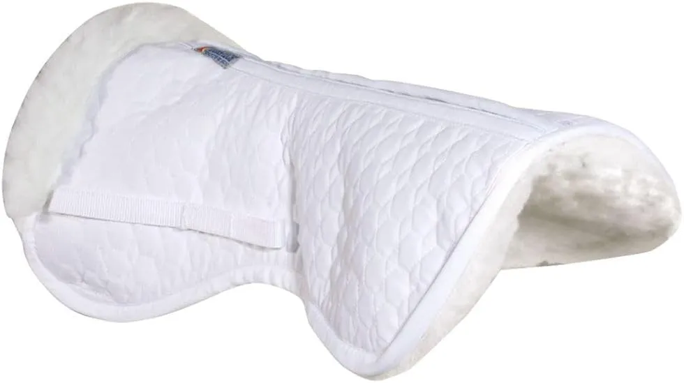 Fleece Half Horse Saddle Pad | Customizable Comfort & Fit | Enhance Your Riding Experience