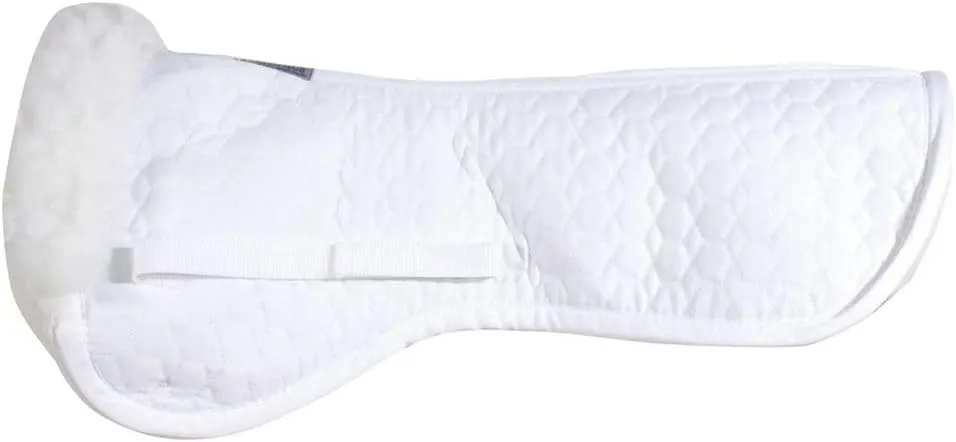Fleece Half Horse Saddle Pad | Customizable Comfort & Fit | Enhance Your Riding Experience