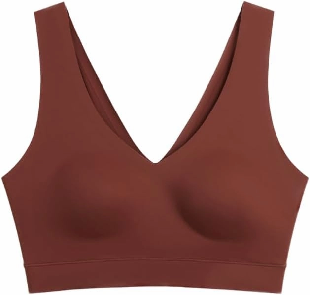 Floatley Cozy Bra Comfort Wirefree Full Coverage Seamless Bra with Embedded Pad for Women