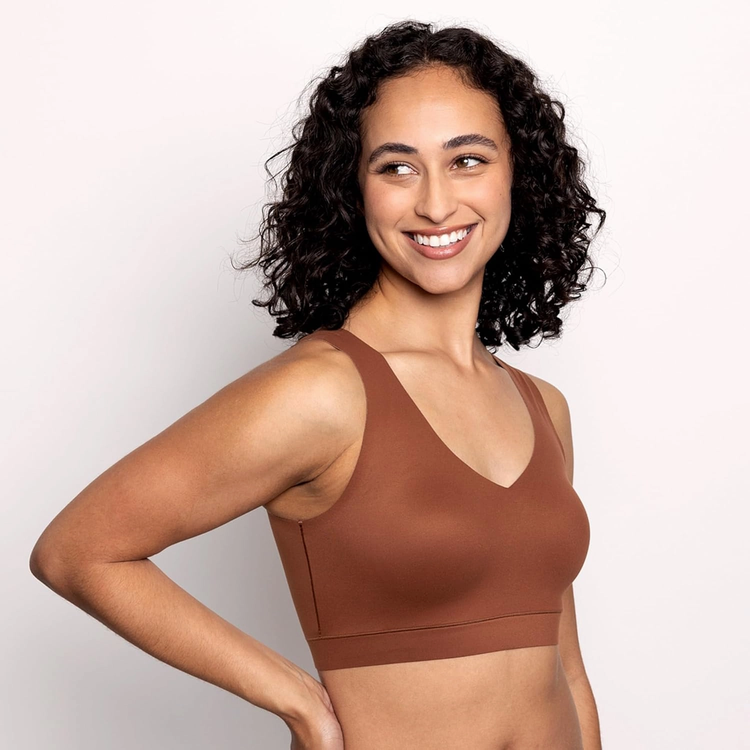 Floatley Cozy Bra Comfort Wirefree Full Coverage Seamless Bra with Embedded Pad for Women