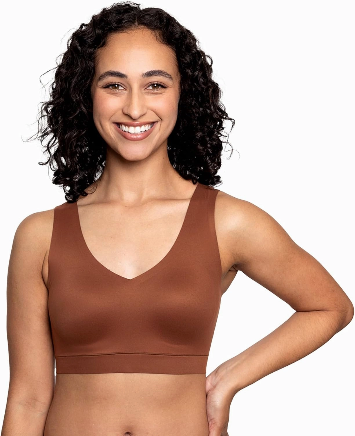 Floatley Cozy Bra Comfort Wirefree Full Coverage Seamless Bra with Embedded Pad for Women