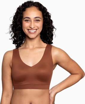 Floatley Cozy Bra Comfort Wirefree Full Coverage Seamless Bra with Embedded Pad for Women