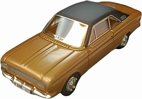 for Ford Tauneus P6 Coupe 1:87 Alloy Car Model Gold Static Collection of Ornaments and Handicrafts Non-Remote App Controlled Toys