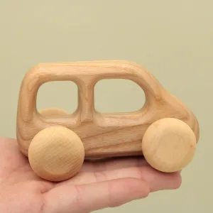 Free Shipping Natural Baby Car Retro, LBC49 : Eco-Friendly Gift with Montessori and Waldorf Educational Influence Lotes Toys Baby Gift