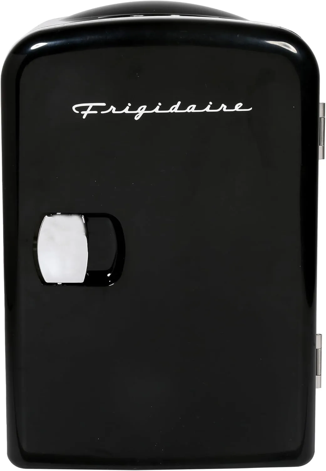 Frigidaire Mini Portable Compact Personal Fridge Cools & Heats, 4 Liter Capacity Chills Six 12 oz Cans, 100% Freon-Free & Eco Friendly, Includes Plugs for Home Outlet & 12V Car Charger (Black)