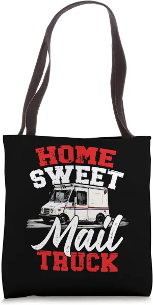 Funny Postal Worker Mailman Postman for Men Design Tote Bag