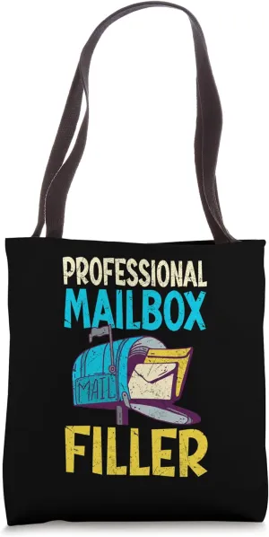 Funny Postman Postal Worker Mail Carrier Tote Bag
