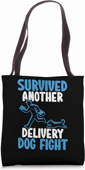 Funny Postal Worker Design for Men Postman Mailman Tote Bag