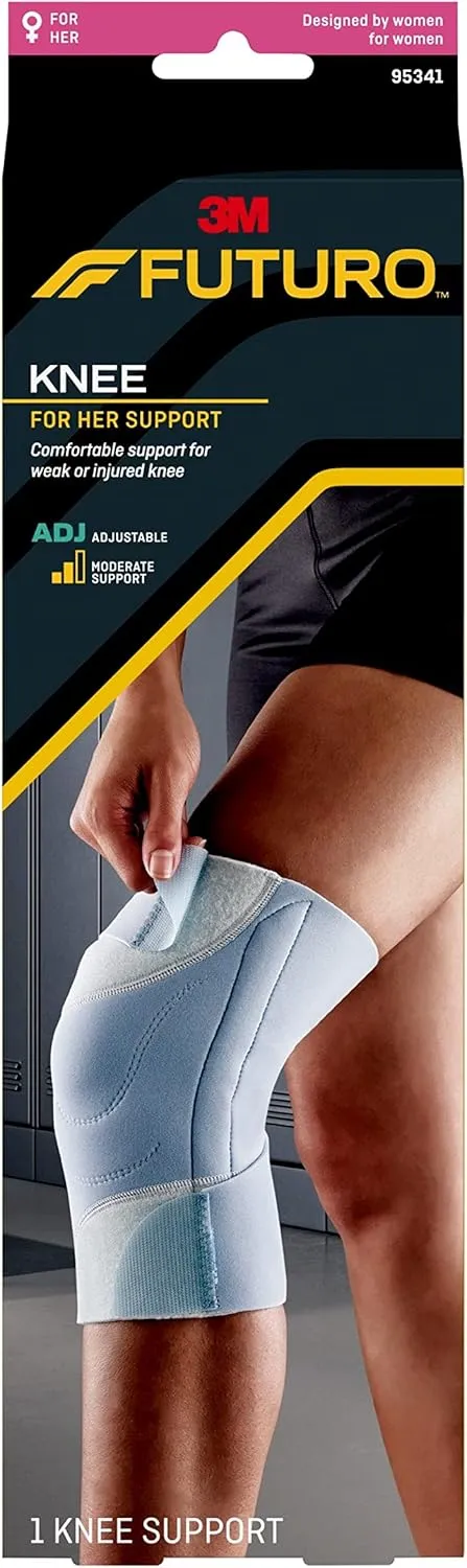 Futuro - 95341EN FUTURO For Her Knee Support, One Size Gray