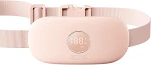 Gaiatop Portable Heating Pad for Period Cramps, 5000mAh Rechargeable Battery, 2H Timer, 3 Heat Levels and 6 Massage Modes for Menstrual Relief Period Pain, Back or Belly Cordless Belt for Women Girls