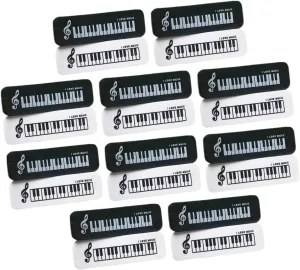 Gatuida 20 pcs Piano Shaped Erasers Cute Small Erasers for Students Classroom Rewards Portable Lightweight Decorative School Supplies