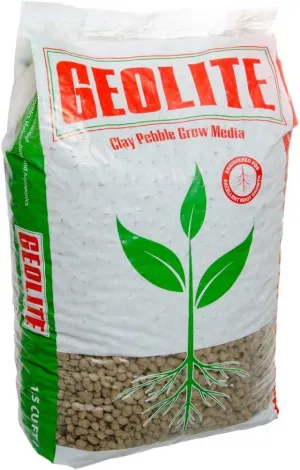 GEOLITE GMGC45L Clay Pebble Grow Media, Gray, 1.5 Cu. Ft.