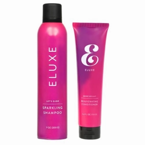 Go Glow Kit, Carbonic Acid Shampoo & Conditioner for Ultra-Smooth, Silky, Frizz-Free, and Glossy Glass Hair (Set of 1)