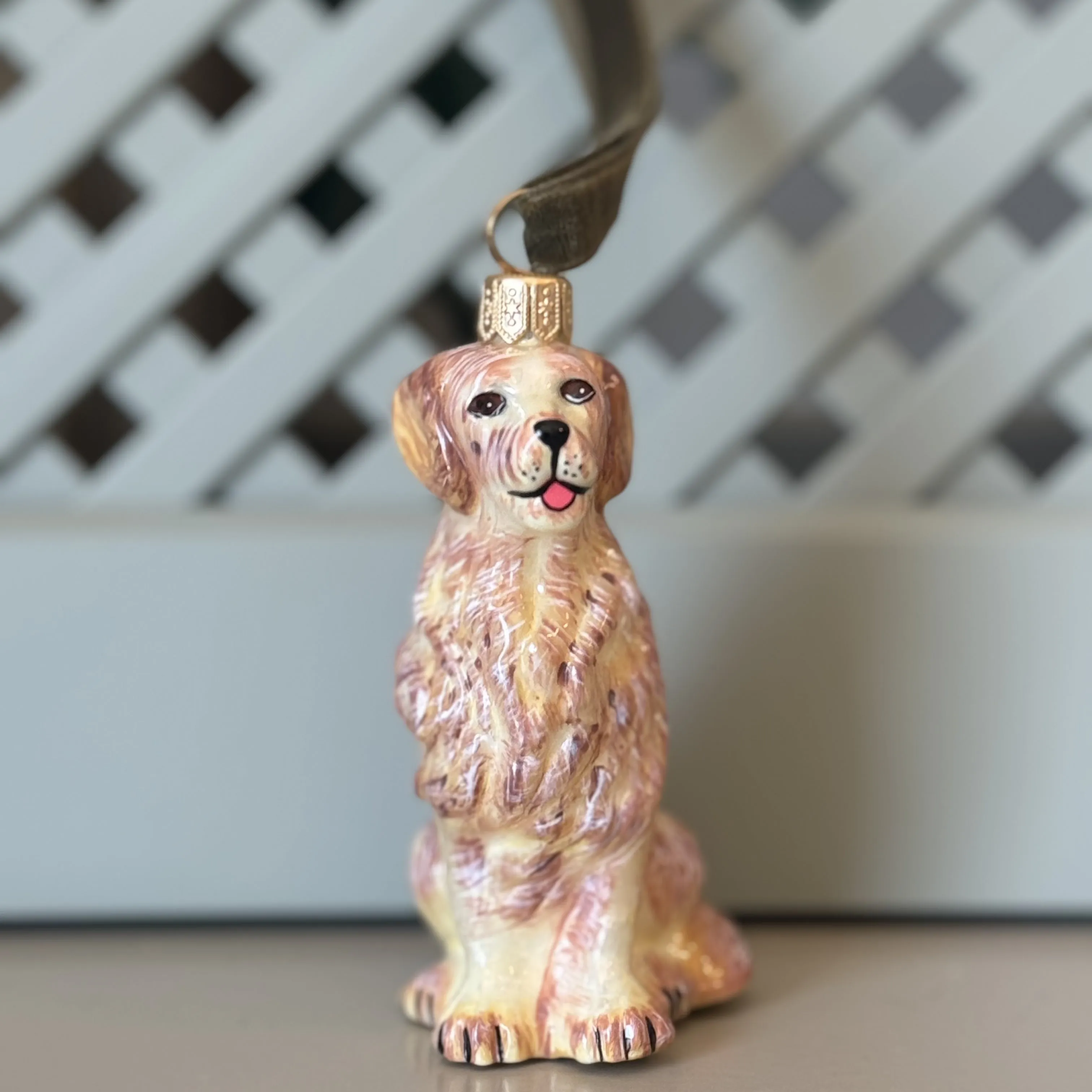 Golden Retriever, Hand Painted Collectible
