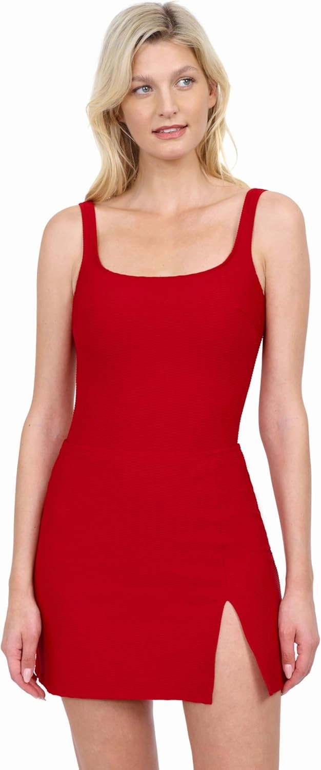 Gottex Harbourside Women’s Textured Pull on Mini Skirt Swimsuit Cover Up Beachwear Essential