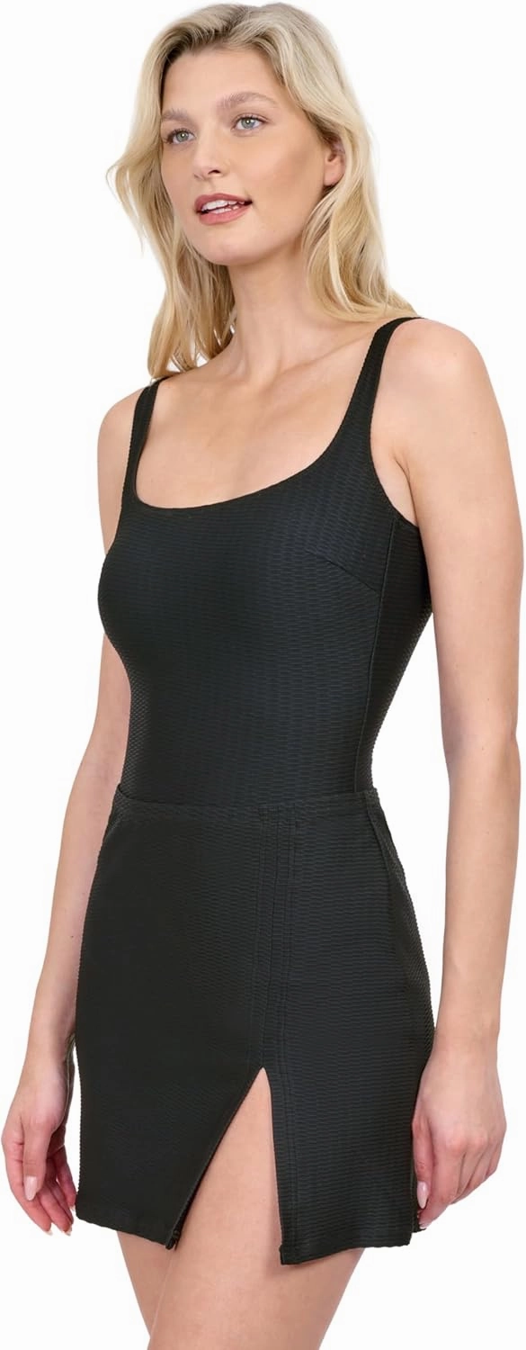 Gottex Harbourside Women’s Textured Pull on Mini Skirt Swimsuit Cover Up Beachwear Essential