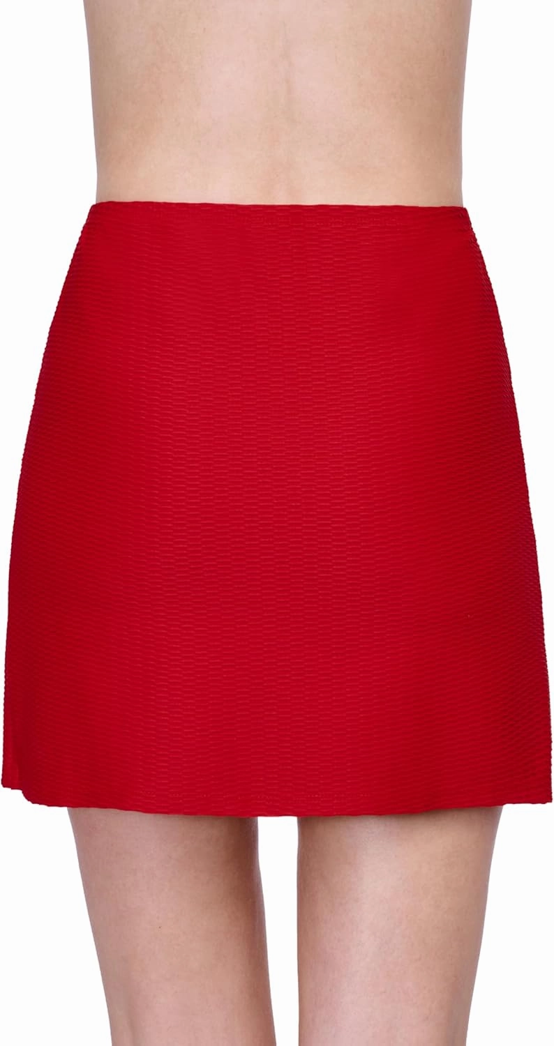 Gottex Harbourside Women’s Textured Pull on Mini Skirt Swimsuit Cover Up Beachwear Essential