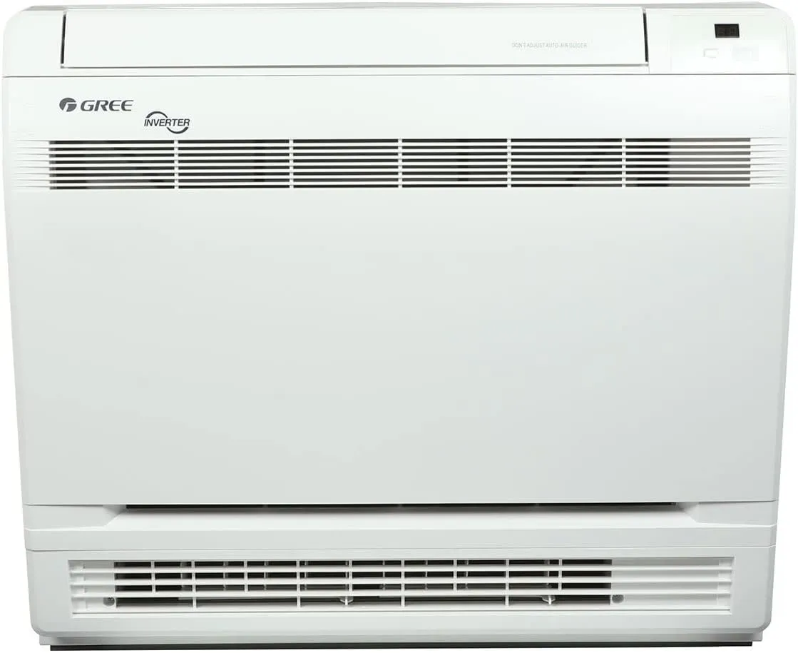 Gree 30,000 BTU Multi21  Dual-Zone Floor Console Mini Split Air Conditioner Heat Pump 208/230V SEER 21 (9-12)