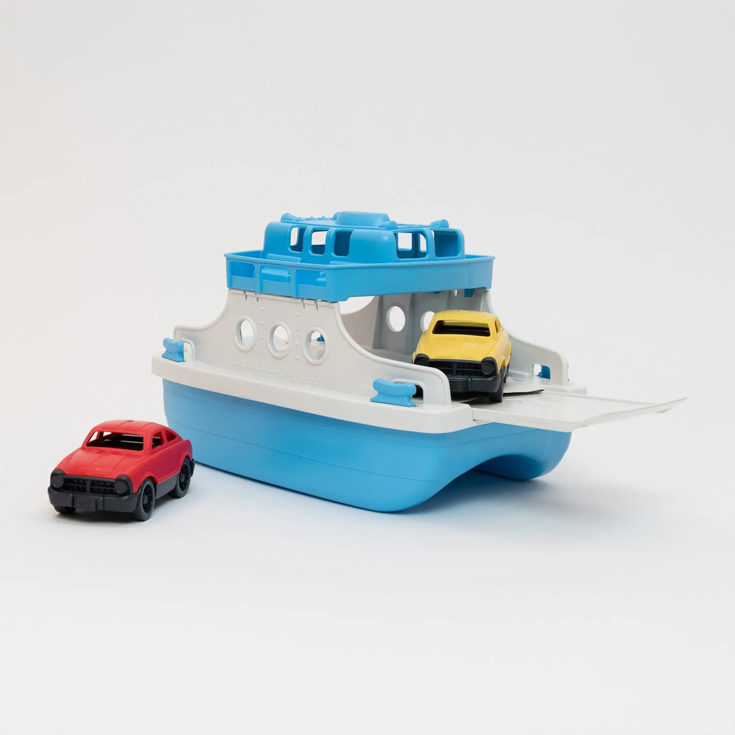Green Toys Ferry Boat With Cars