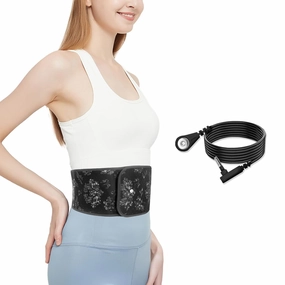 Grounding Belt Band, Grounding Mat, Back Brace Lumbar Support Pad, Back Pain Relief, Grounded Overall Wellbeing,45 * 6IN