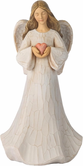 Guardian Angel Figurines - Hand Painted Healing Angel Figure Home Table Decor, Guardian Angel Gifts for Women, Thanksgiving, Christmas or Valentine’s Day