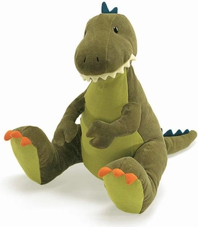 GUND Tristen T-Rex Dinosaur Stuffed Animal Plush, Green, 13"