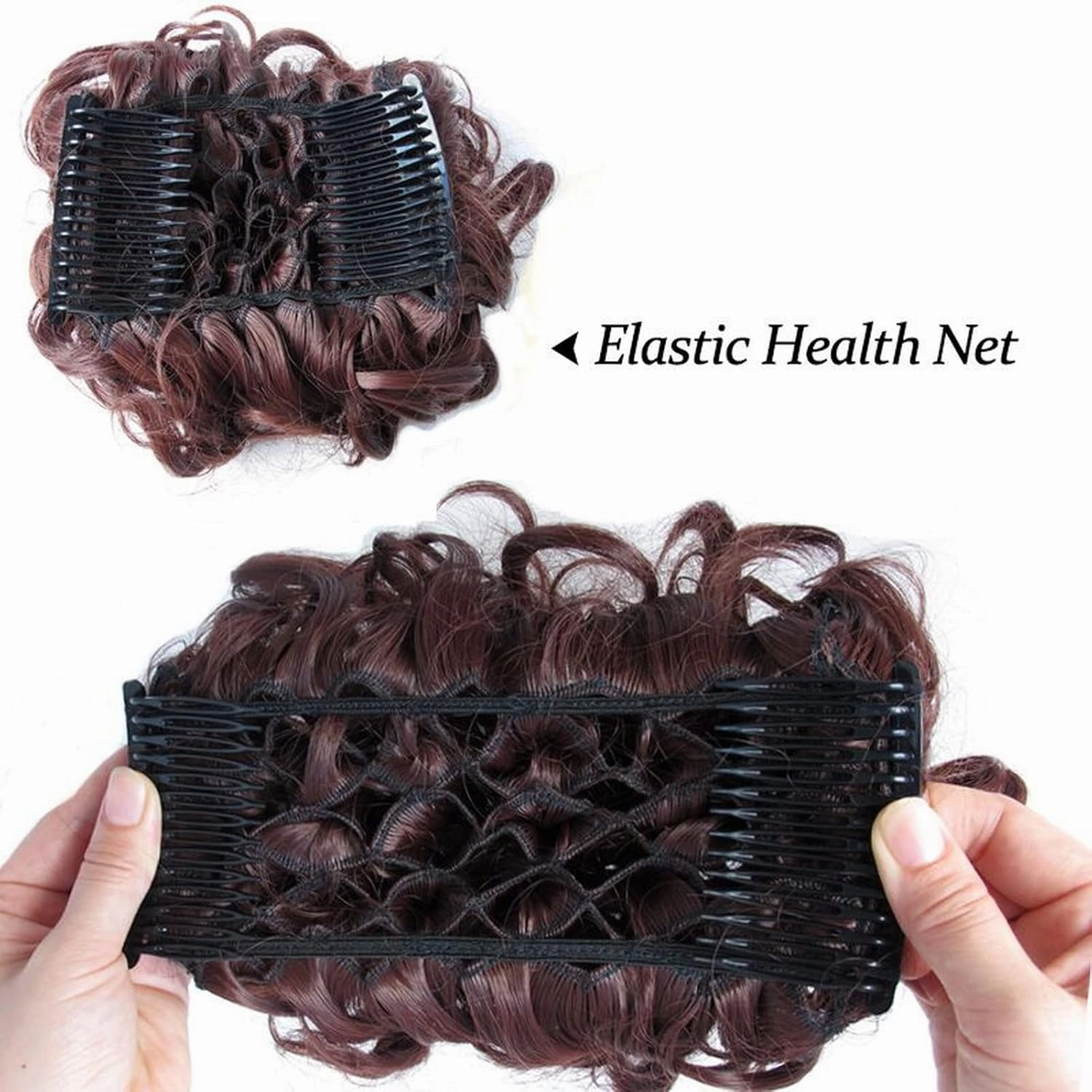 Hair Bun， Messy Bun Hair Piece Curly Hair Bun Extensions Updo Chignon Hairpiece(1#)