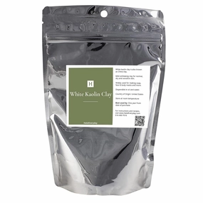 HalalEveryday White Kaolin Clay Powder | 2 pound | Cosmetic Grade | 100% Natural | DIY Facial Mask for Spa | Cleans & Detoxifies Skin | Evens out Skin Tone | Soap Making & Bath Bombs