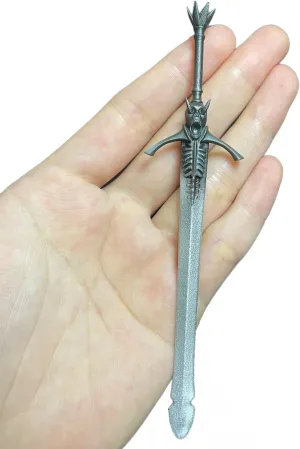 Hand-Painted 1/10 Scale Sword Knife Weapon Model for 6" 7" Action Figure Accessory