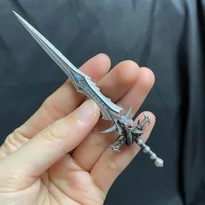 Hand-Painted 1/12 Scale Sword Knife Blade Weapon Model for 6" Action Figure Accessory