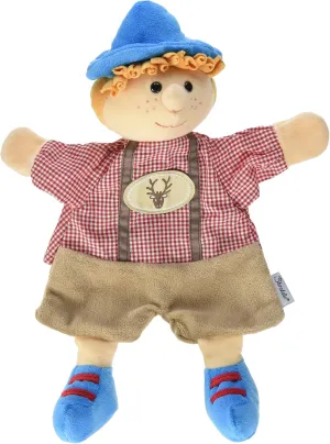 Hand Puppet Seppel, 32 x 27 x 9 cm, Multicoloured