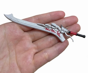 Hand-Painted Custom 1/12 Scale Sword Weapon Model for DIY Upgrade 6" Action Figure Accessory