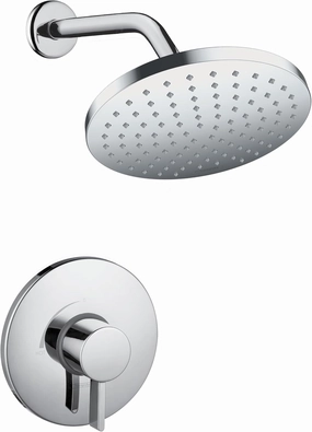 hansgrohe Vernis Blend Shower Set 1.75 GPM, 1-Spray Full Shower Trim Kit in Chrome, 04953000