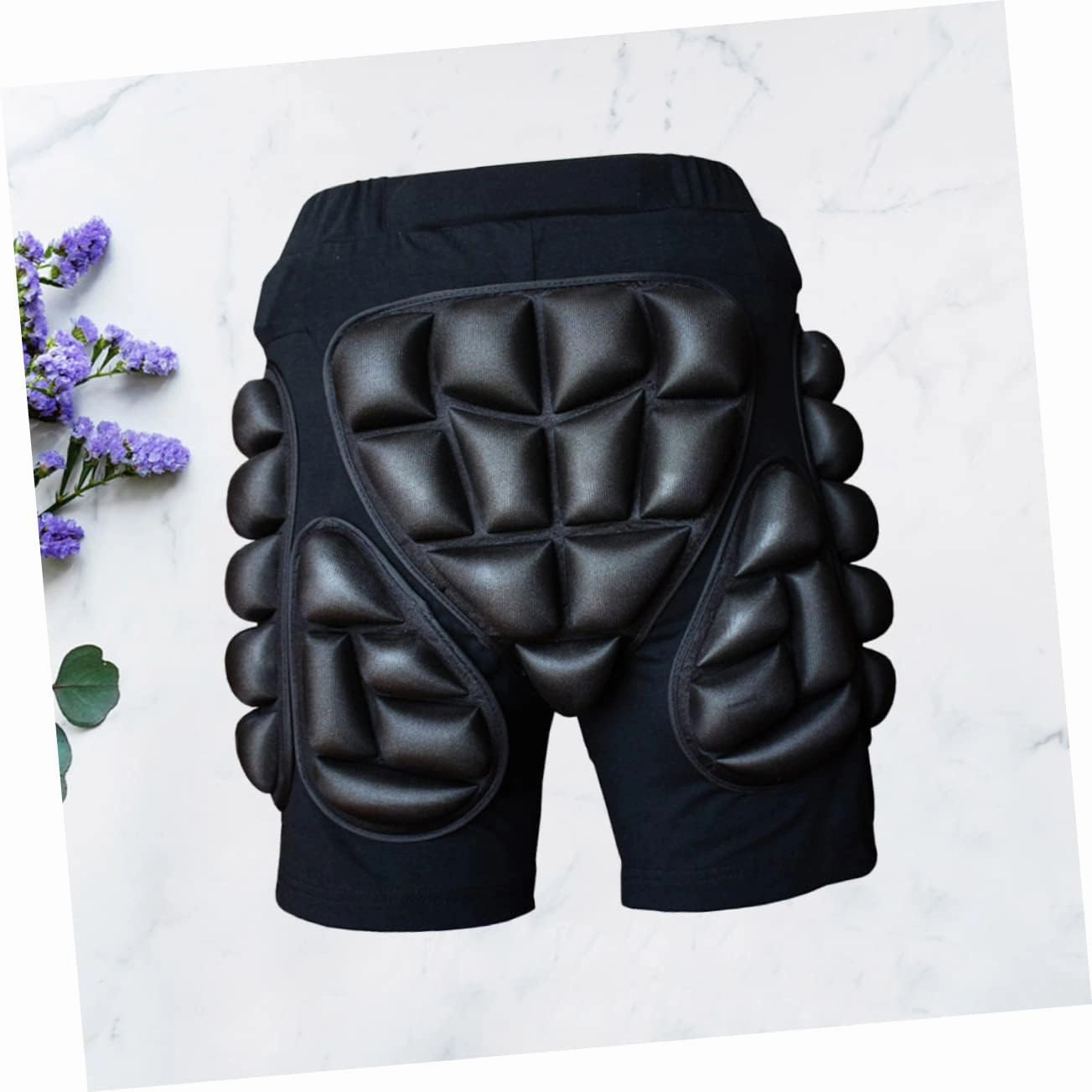 Happyyami Roller Skating Hip Pad Ice Skating Hip Pad Snowboarding Hip Pad Kids Hip Pad Breathable Fabric Hip Pad