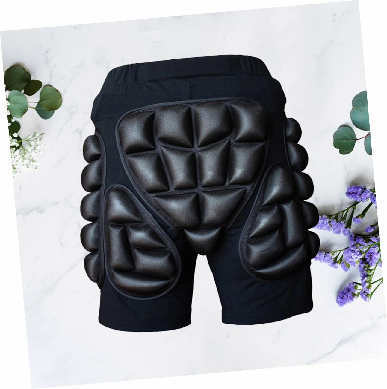 Happyyami Roller Skating Hip Pad Ice Skating Hip Pad Snowboarding Hip Pad Kids Hip Pad Breathable Fabric Hip Pad