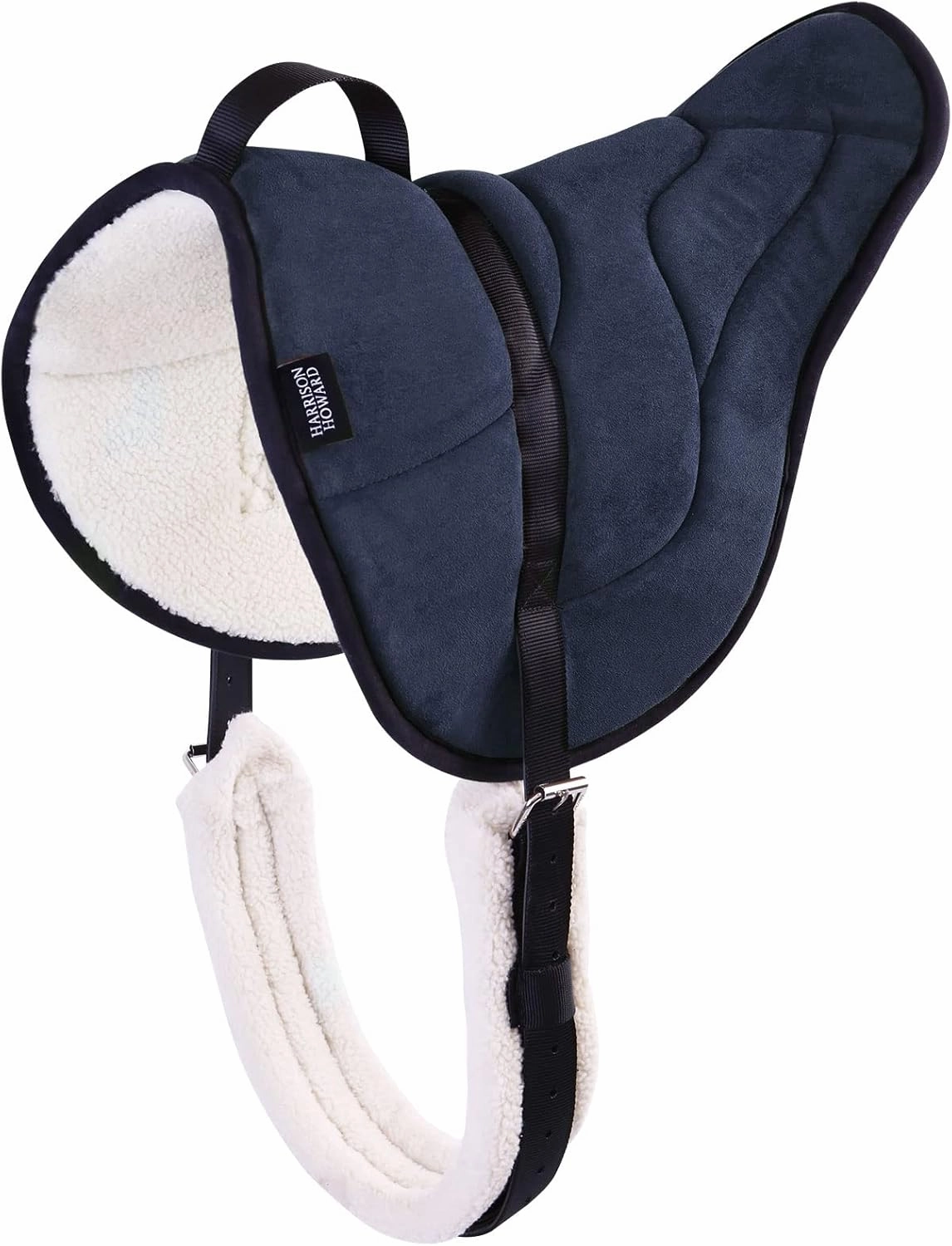 Harrison Howard Equestrian Saddle Pad Horse Riding Pad Bareback Pad with Girth