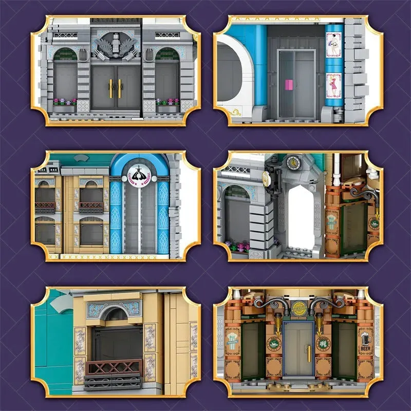 Harry Potter Streetscape Book of Architecture Bricks Toy